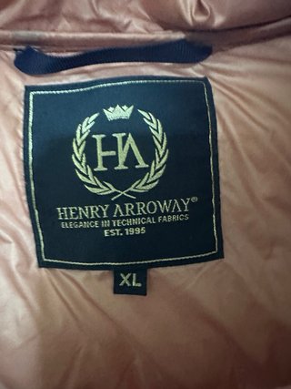 Plumífero Henry Arroway Rosa Talla M
