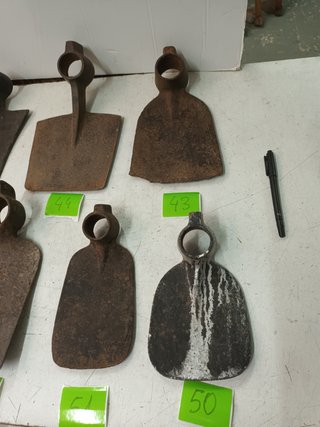 lote de azadas sin mango, (sku-4)