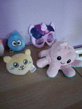 Mini peluches de niña