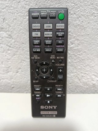 Equipo musical Sony negro