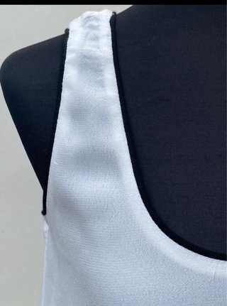 Blusa Mango Blanca Verano