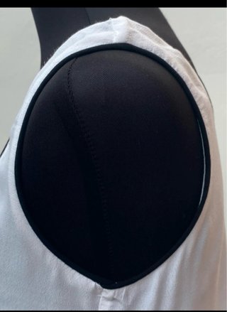 Blusa Mango Blanca Verano
