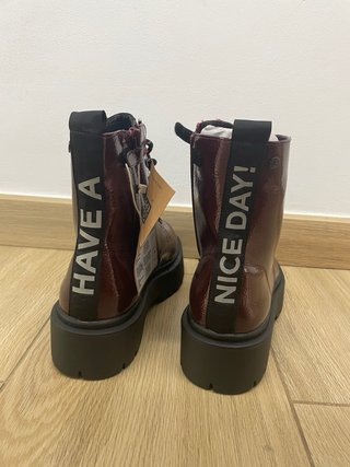 Botas Gioseppo Plataforma Talla 39 Granates