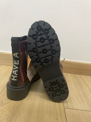 Botas Gioseppo Plataforma Talla 39 Granates