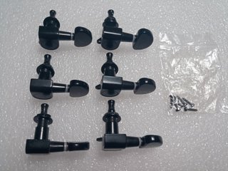 Clavijero negro guitarra eléctrica