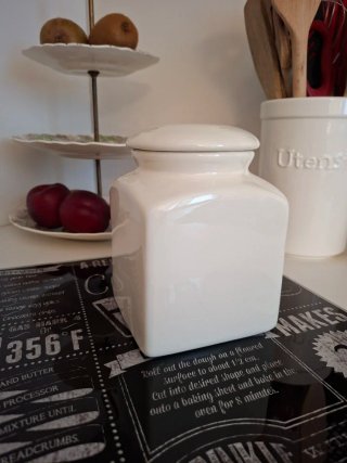 Contenitore Zucchero Ceramica Italian Cottage