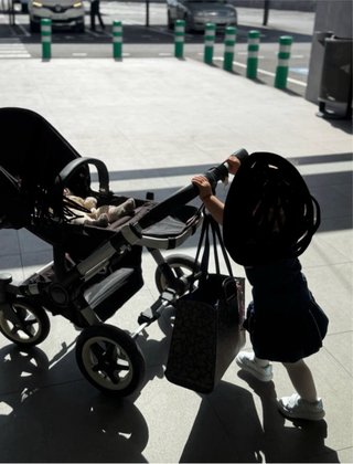 Bugaboo Donkey 5 Gemelar + patin + fundas tous