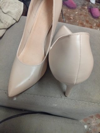 Zapatos de salón Marypaz beige talla 39