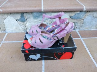 Sandalias Felmini Talla 40 Piel