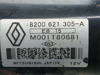 motor de arranque renault 2.0 dci
