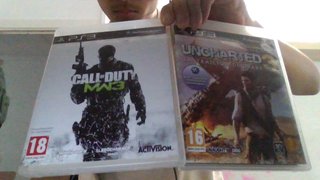 Juegos PS3 Call of Duty MW3 y Uncharted 3