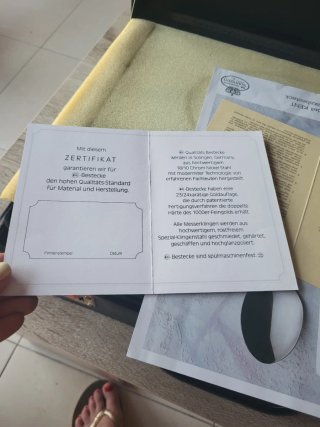 Maletín Cubertería Solingen Kent
