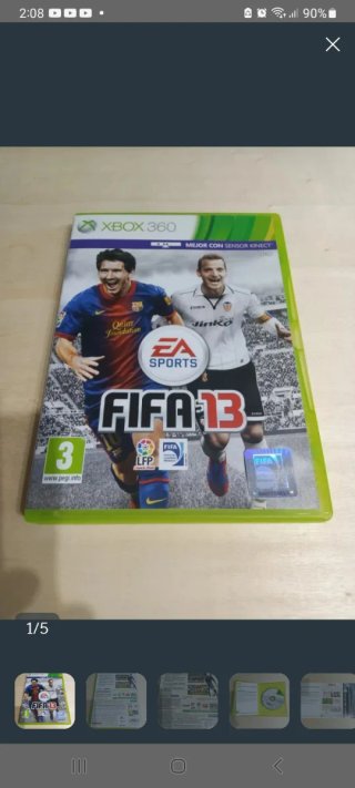 🇪🇦 2 juegos Xbox 360 FIFA 12 y FIFA 13