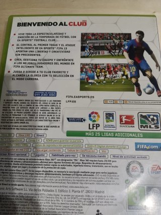 🇪🇦 2 juegos Xbox 360 FIFA 12 y FIFA 13