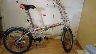 Bicicleta plegable JETT ALUMINIUM a reparar