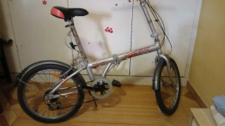 Bicicleta plegable JETT ALUMINIUM a reparar