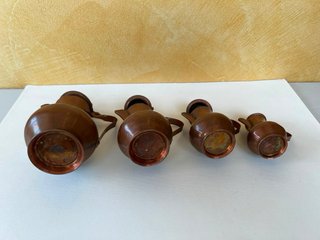 Set 4 Brocche Vintage Rame