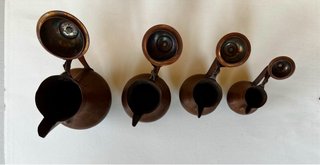 Set 4 Brocche Vintage Rame