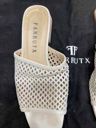 Sandalias Farrutx Piel Blanca