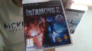 Juegos PS3 Infamous 2 y Assassin's Creed