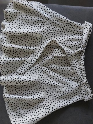 Falda pantalón lunares