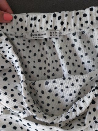 Falda pantalón lunares