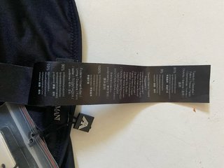 Slip costume Emporio Armani nero