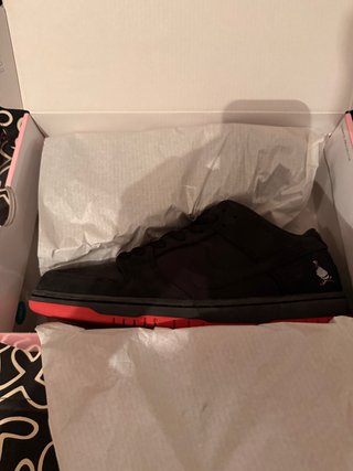 Nike Dunk SB Pigeon Negra Roja DS