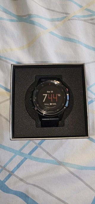 Reloj Garmin Fenix 5 Plus Sapphire Negro/Gris