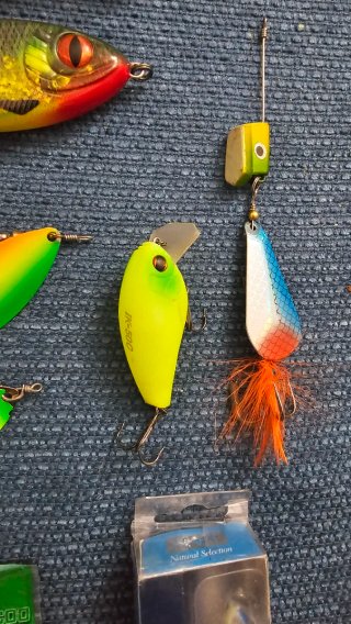Lotes de señuelos de pesca variados