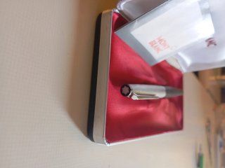 Pluma Mont Blanc Plata Vintage