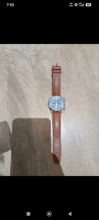 Reloj Festina Chrono Esfera Azul Correa Marrón