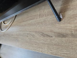 Mueble TV madera con cajones y patas