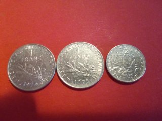Lote de monedas antiguas de colección