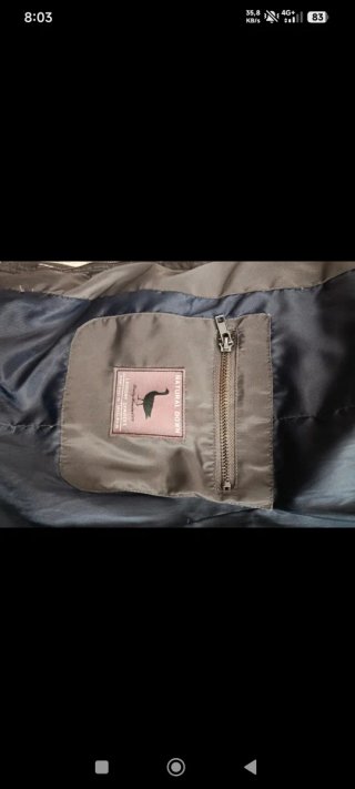 Abrigo plumífero Pepe Jeans mujer gris