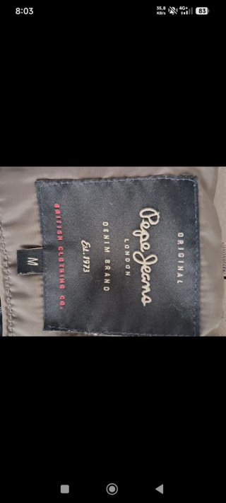 Abrigo plumífero Pepe Jeans mujer gris
