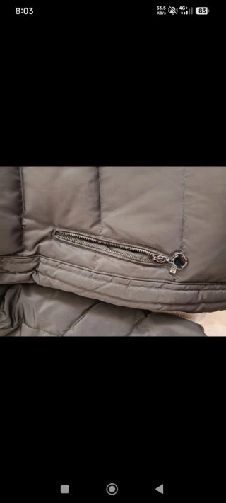 Abrigo plumífero Pepe Jeans mujer gris