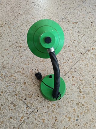 Flexo de mesa verde