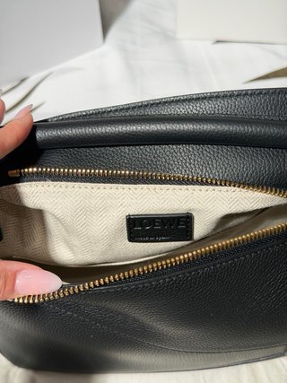 Bolso Loewe Puzzle Edge Negro Con ticket de tienda