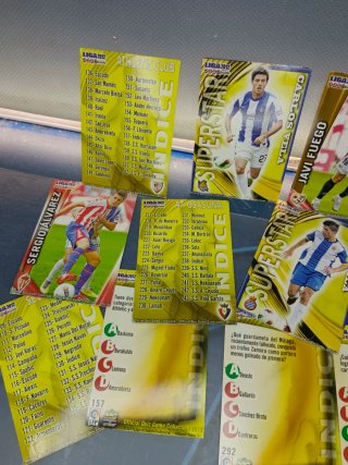 22 cromos fútbol Liga 2012 MC