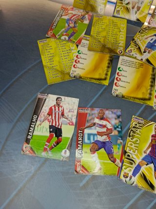 22 cromos fútbol Liga 2012 MC