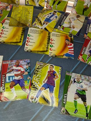 22 cromos fútbol Liga 2012 MC