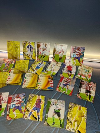 22 cromos fútbol Liga 2012 MC