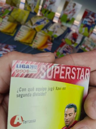 22 cromos fútbol Liga 2012 MC