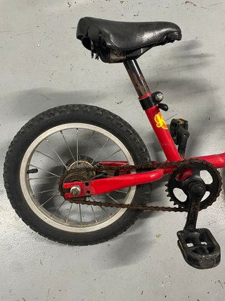 Bicicleta Decathlon 14 polzades