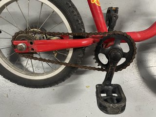 Bicicleta Decathlon 14 polzades
