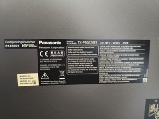 TV Panasonic 50 Full HD TX-P50G20ES