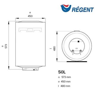 Termo Eléctrico Regent 50L Vertical
