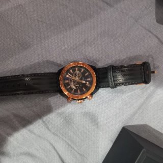 Reloj Festina Cronógrafo Azul y Dorado