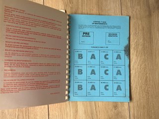 FURGON AVIA 1250 MANUAL INSTRUCCIONE MANTENIMIENTO